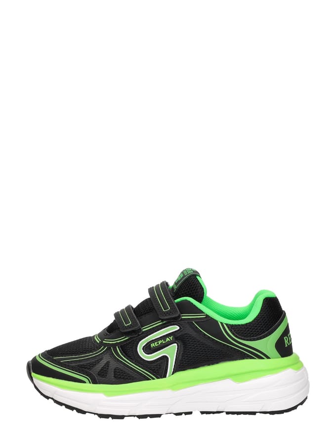 Replay Christal Sneakers - Jongens - Zwart - Maat:25