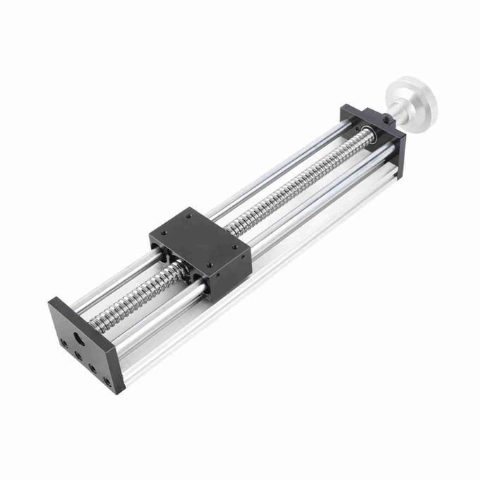 Lineaire Rail Geleider Schuif 300mm Slag CNC Kogelomloopspindel Handmatige Schuiftafel voor Freesmachine met