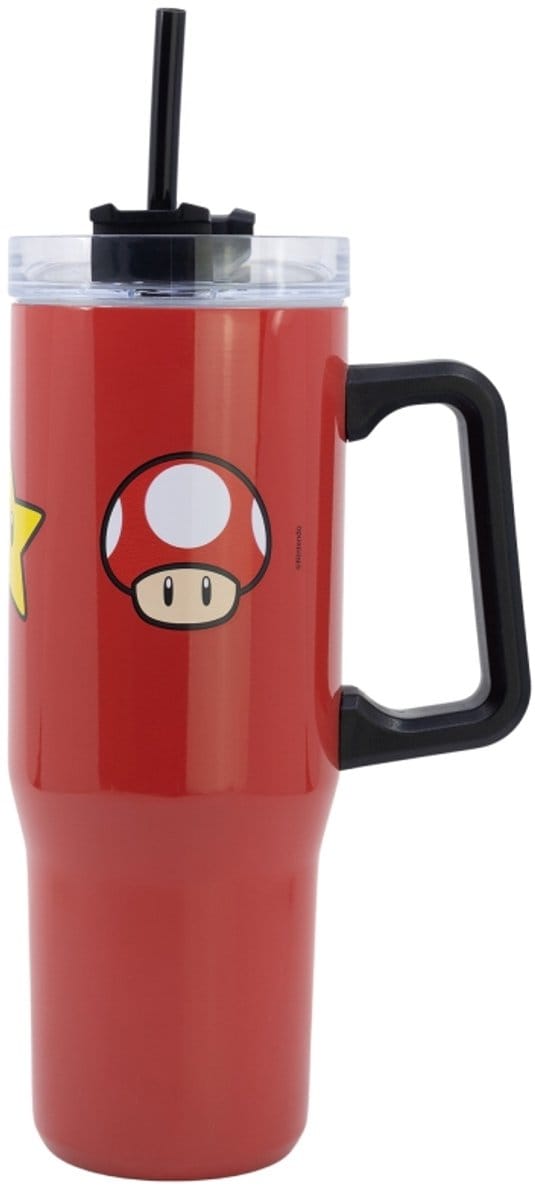 Super Mario XL Thermosbeker – 940 ml – Roestvrijstaal