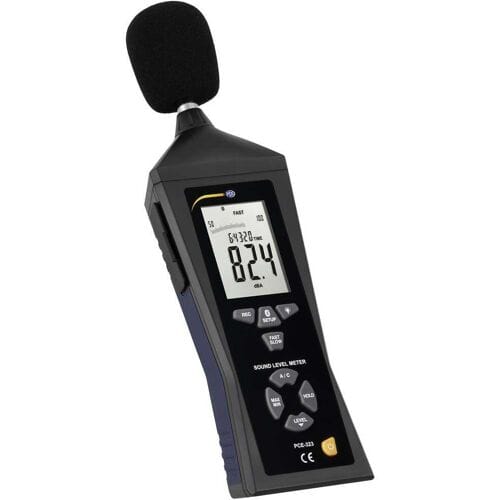 PCE Instruments PCE-323 Decibelmeter Datalogger 30 - 130 dB 30 Hz - 8 kHz USB, Bluetooth