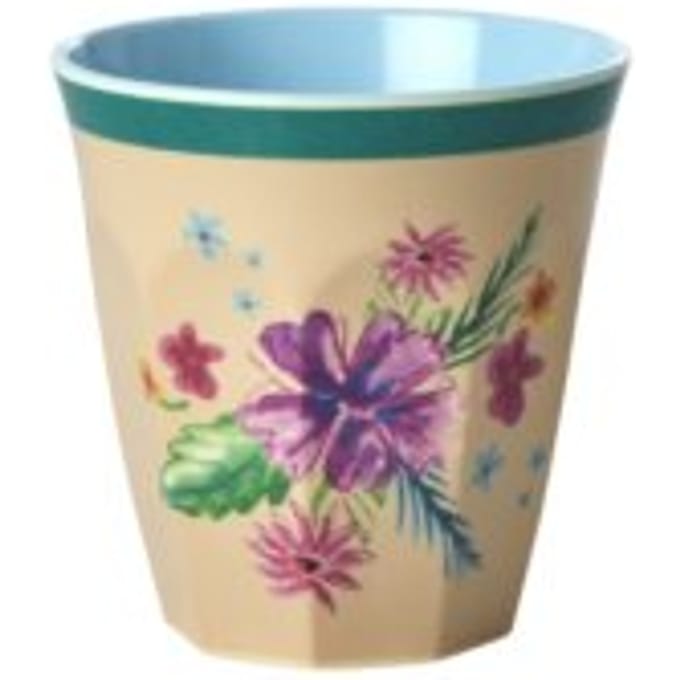 Rice melamine beker medium arda in bloom