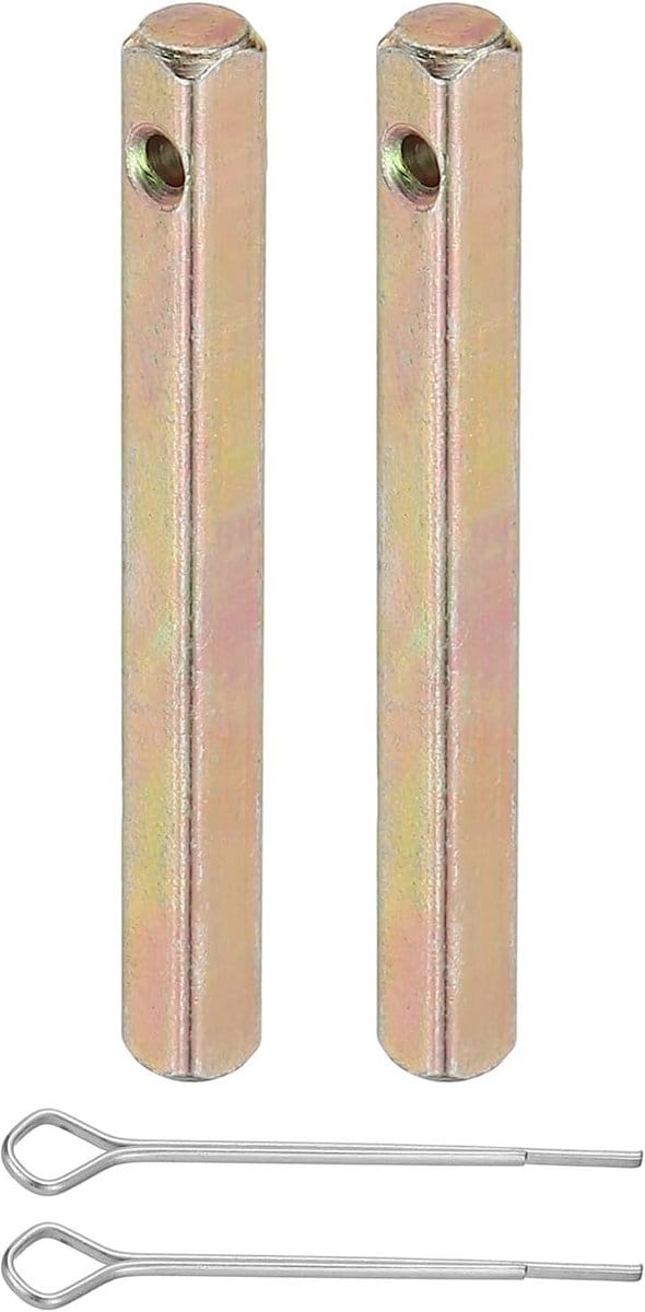Vierkante Deurkruk As 50x5mm - Carbon Staal Vervanging Deurgreep Spindelpen