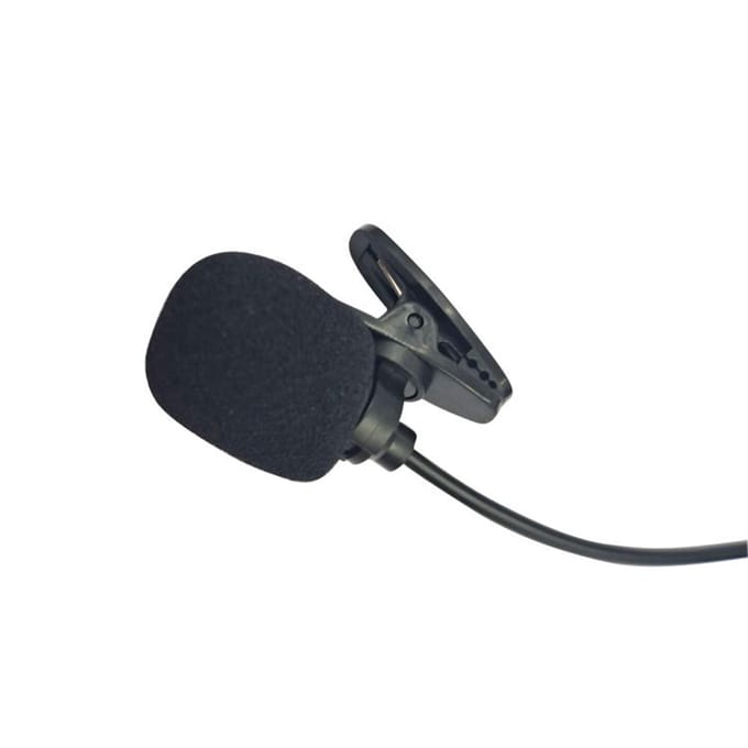 USB Lavalier Revers Condensator Microfoon Omnidirectioneel Bedrade Clip-on Microfoon Handsfree Plug & Play zwart