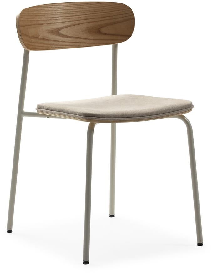Eetkamerstoel Adriana Beige/wit - Giga Meubel - Set van 2