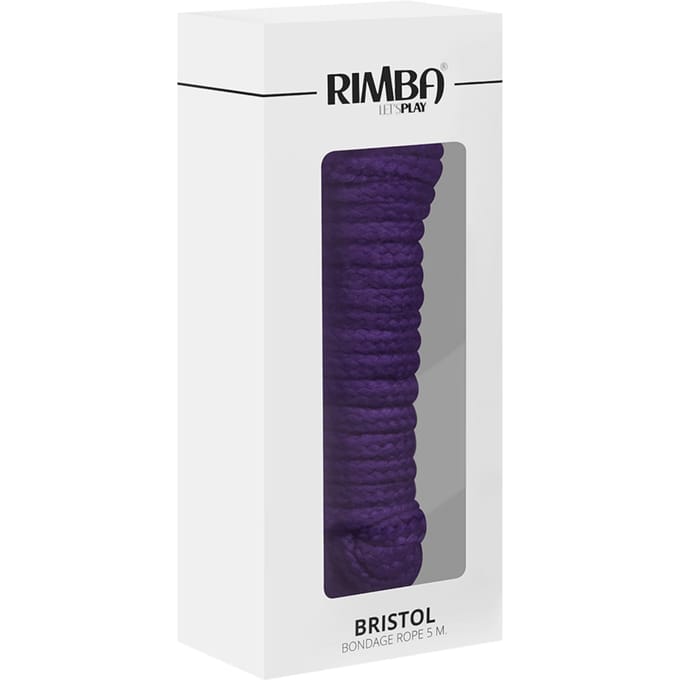 Rimba - Bristol - Bondagetouw Katoen - 5 Meter - Paars