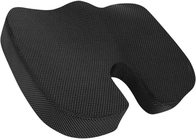 U-Vorm Zitkussen – Donutkussen - Memory Foam – Ademend