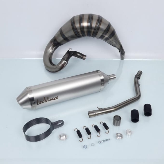 Pot d échappement Leovince pour Moto HM 50 CRM Derapage 2006 à 2013 Neuf