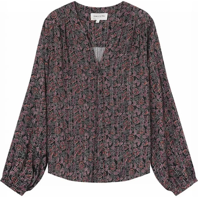 Vrouwenblouse Grace & Mila Lorona