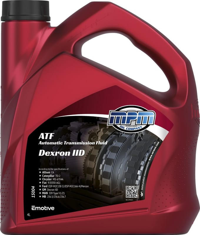 MPM Automatische versnellingsbakolie dexron llD - 4 liter