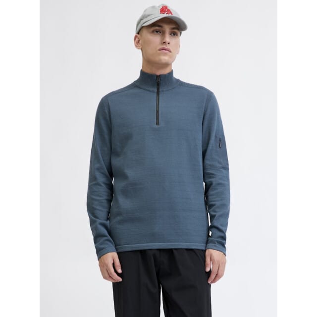 Jack & Jones Omace Knit Half Zip Sweater Heren - Maat M