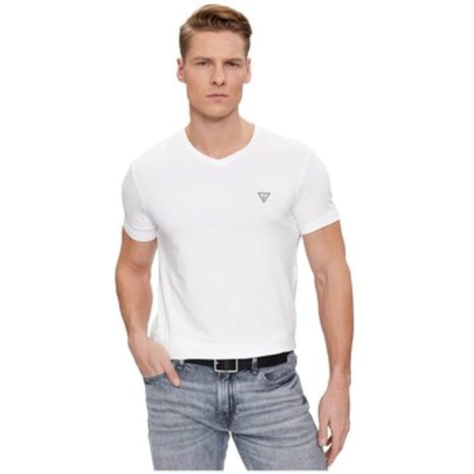 T-shirt Korte Mouw Guess T-shirts-Mannen