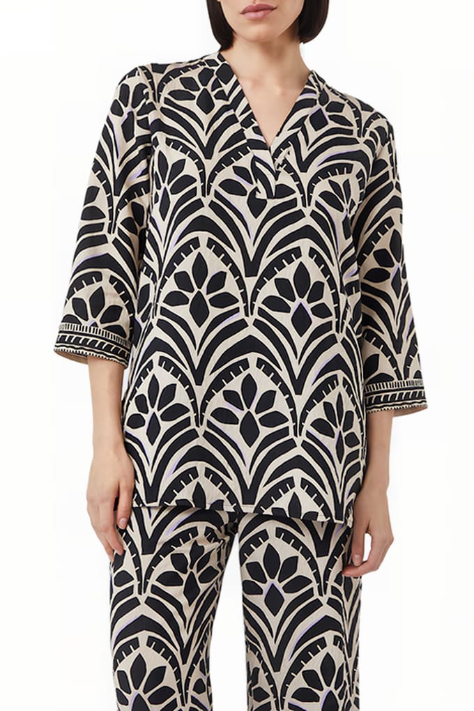 Comma  Blouses Black Taglia: 34 | Magliette intime Outlet | Donna | Nero