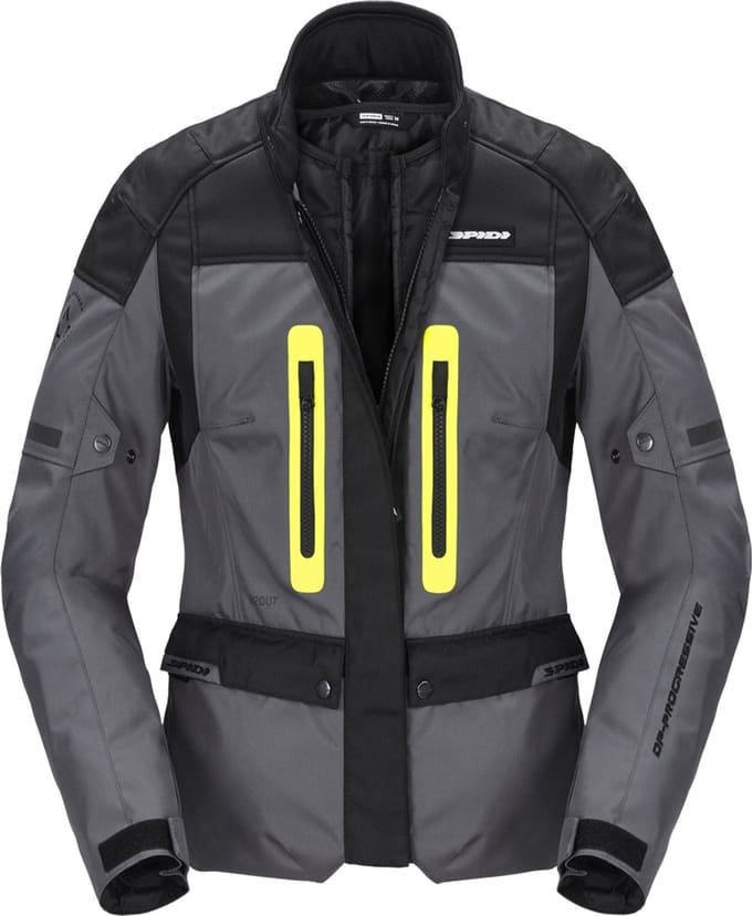 Spidi Traveler 3 Jas Dames Fluo Geel - Jas
