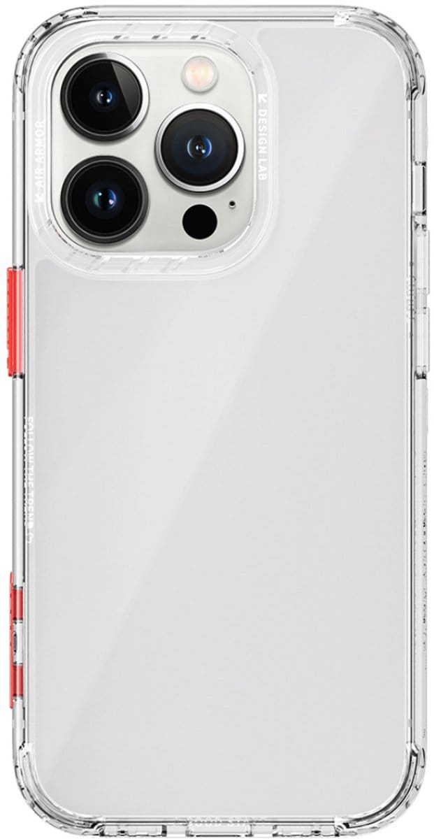 Hoesje Air Serie Geschikt voor iPhone 14 Plus - Transparant