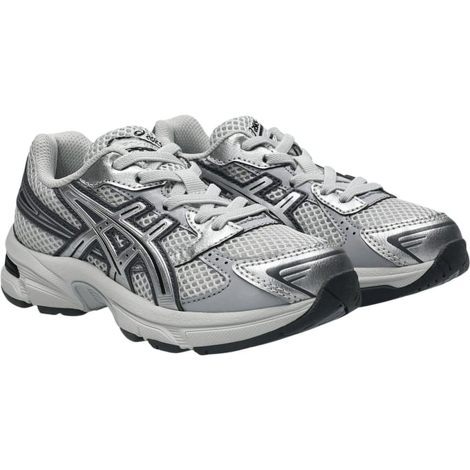 Asics GEL-1130 Peuterschoenen - Grijs - Maat 33.5 - Mesh/Synthetisch