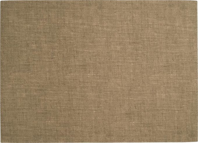ASA Selection | Placemat | Linen Optic | Rechthoekig | PVC | Lichtbruin | 46x33CM