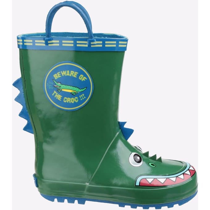 Cotswold Puddle Rubber Krokodil Wellington Laarzen