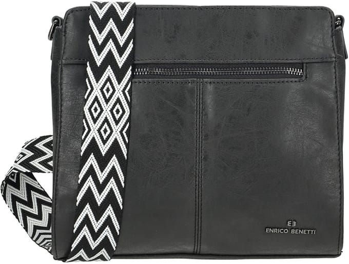 Enrico Benetti Stacey Schoudertas - Crossbodytas - Zwart