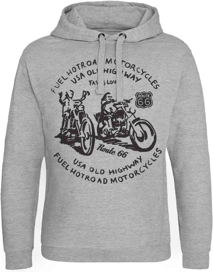 Route 66 Hoodie/trui -S- FUEL Grijs