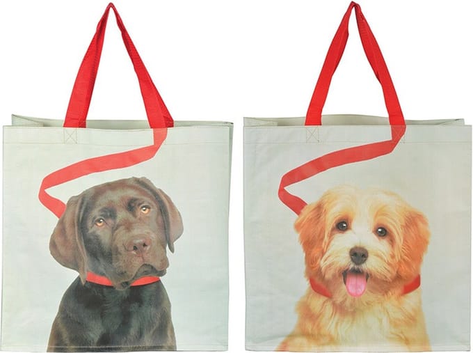 Esschert Design Boodschappentas hond (1 stuk) assorti