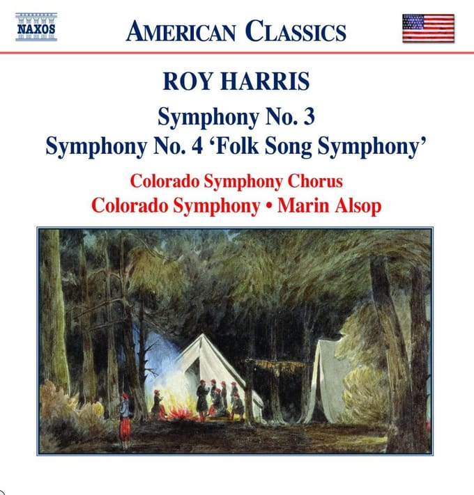 Colorado Symphony Orchestra & Chorus, Marin Alsop - Harris: Symphony No.3 & 4 (CD)