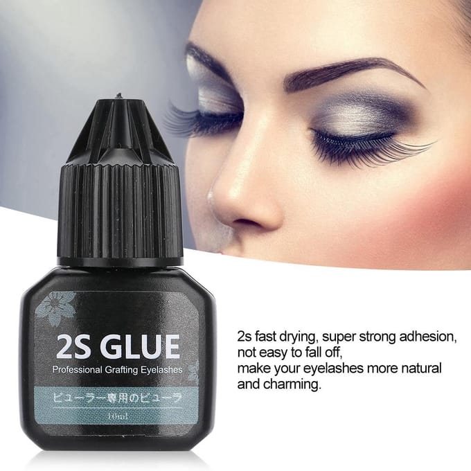 Sneldrogende Lijm voor Valse Wimperverlenging Grafting 10ml black
