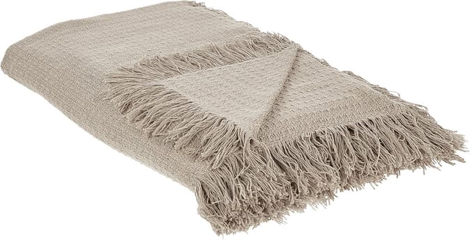 YERBENT - Bedsprei - Taupe - 200 x 220 cm - Katoen