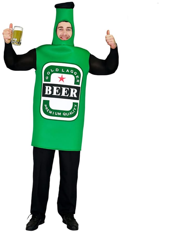 Bier kostuum - Bier pak - Carnavalskleding - Carnaval kostuum - Volwassenen - One size