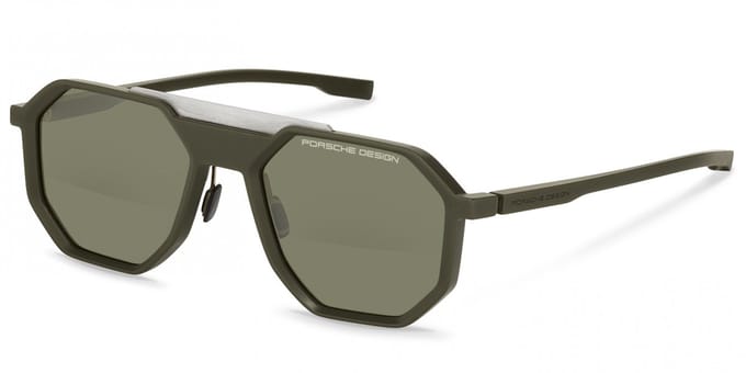 Porsche Design P8981 Olive 55/20/150 MAN Zonnebrillen