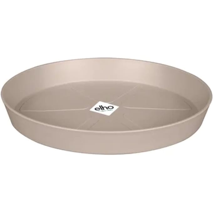 Elho Plantenschotel Loft - Kunststof - Beige - Diam. 21cm