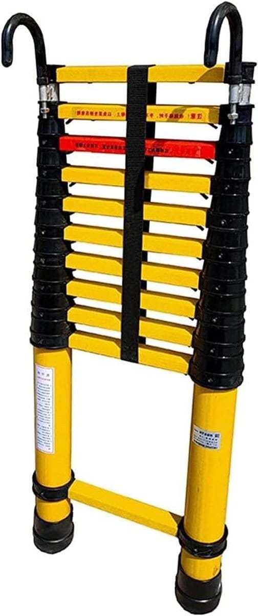 Telescopische Ladder - Uitschuifbare Ladder - Huis Klussen - Isolerend Glasvezel - 2.5 Meter - Niet gespecificeerd