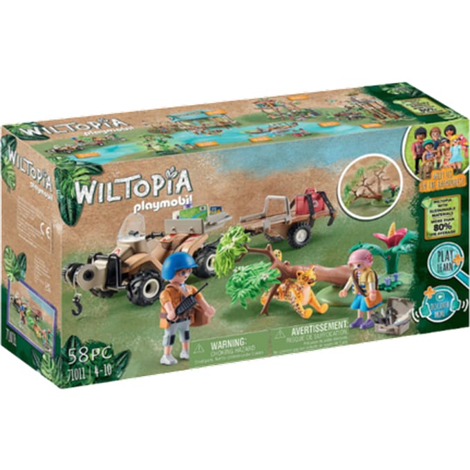 Playmobil 71011 Wiltopia Dierenreddingsquad (kunststof, 4 - 6 jaar)