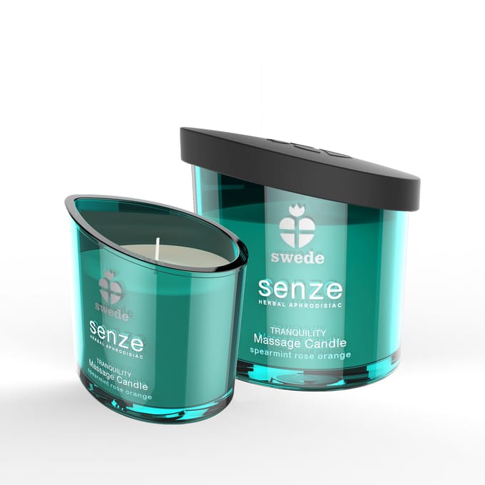 Swede Massageolie Kaars - Tranquility - Roos/Sinaasappel