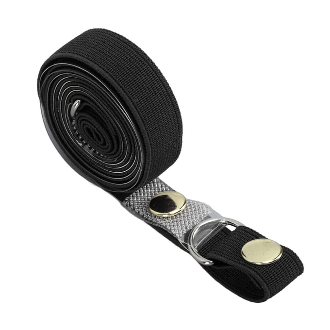 Livre de Piano Bande de Pression Élastique Portable Ceinture de Fixation de Partition de Clavier Musical Accessoire de Piano Noir black