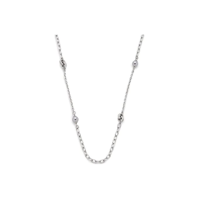 Leonardo Dames Ketting Lotta staal One Size 87851869