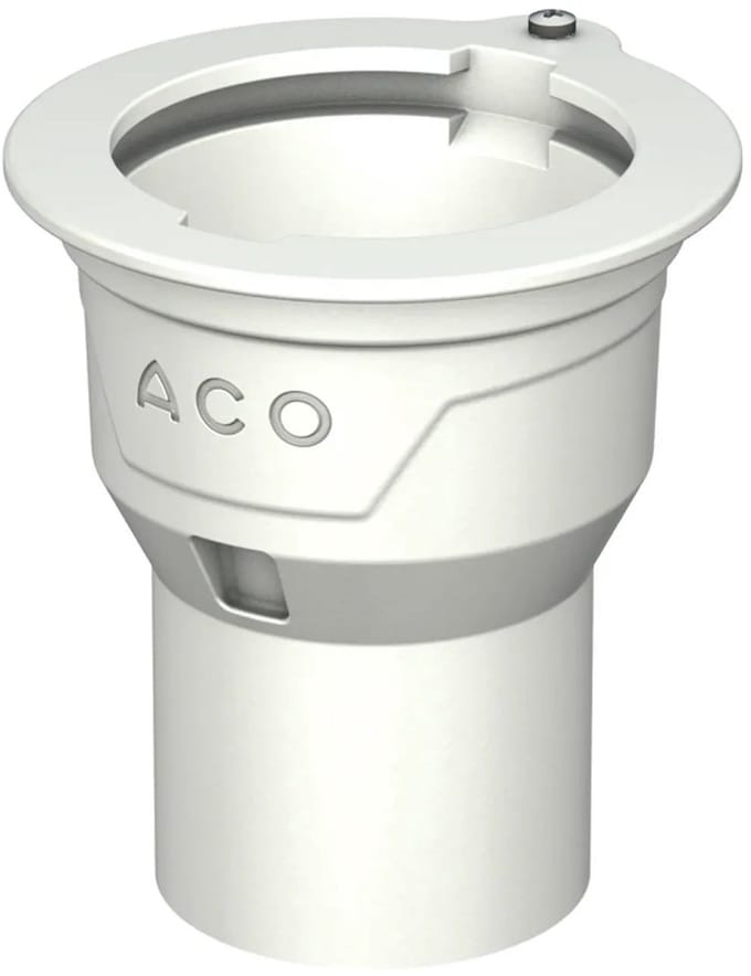 Aco Afvoerlich.200x170mm DN100,90° m.geëpoxeer. Keerra.