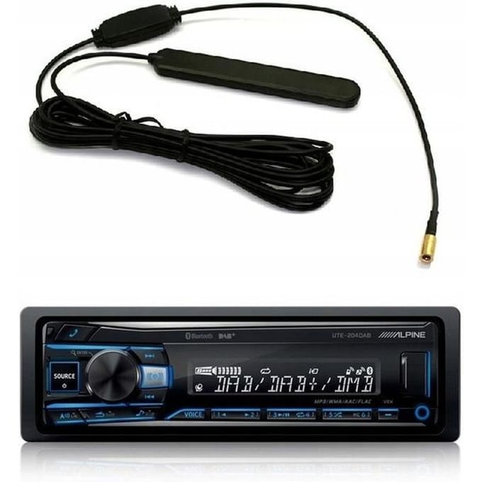 Alpine UTE-204DAB Autoradio DAB+ / Bluetooth / USB / 1Din