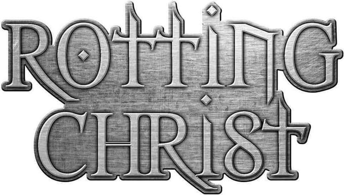 Rotting Christ Pin Logo Zilverkleurig