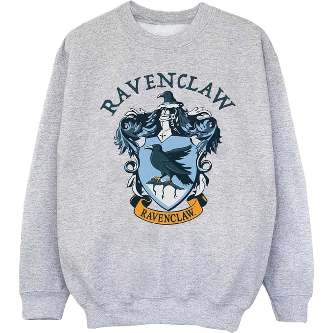 Harry Potter Jongens Ravenclaw Sweatshirt (Sportgrijs)