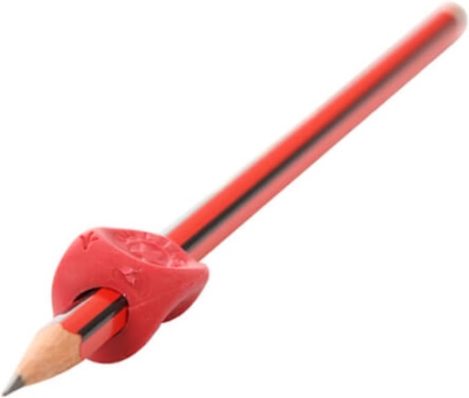 Stetro Pencil Grip Rood