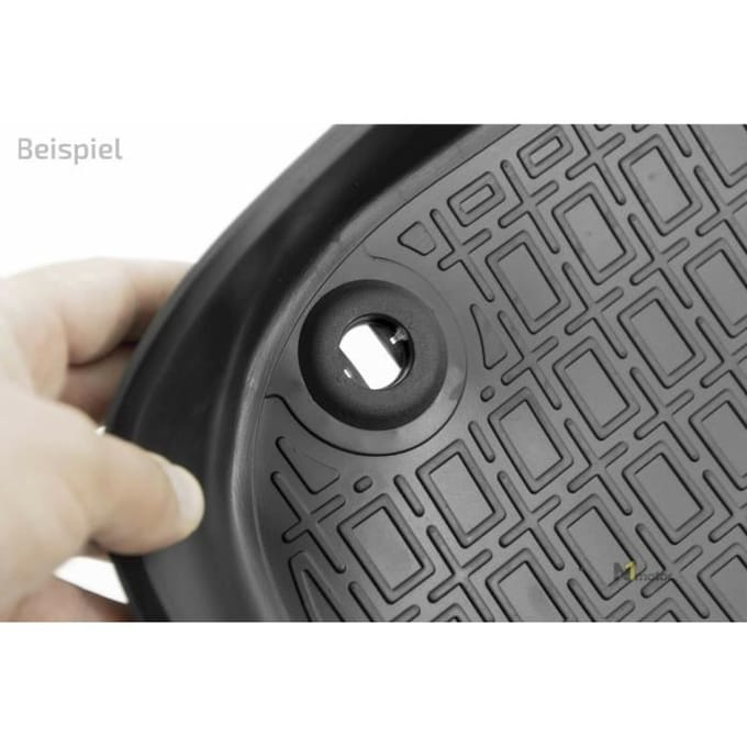 NORM Liners | Tapis en Caoutchouc TPE Tous Temps + Kit Bac de Coffre Pour Opel Mokka / Mokka X Ab 2012 zwart