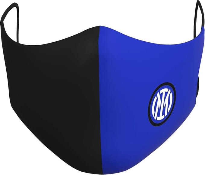 Voetbalmasker Blauw - Standaard Uniseks voor Fans