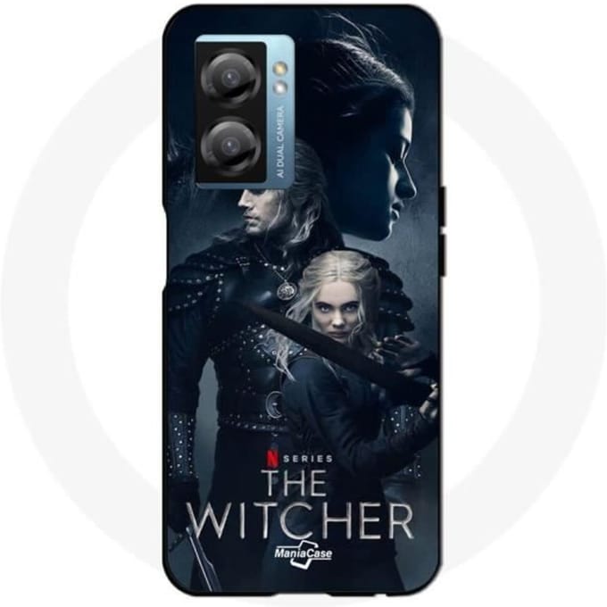 Coque Maniacase pour Realme V23 the witcher geralt yennefer ciri epee