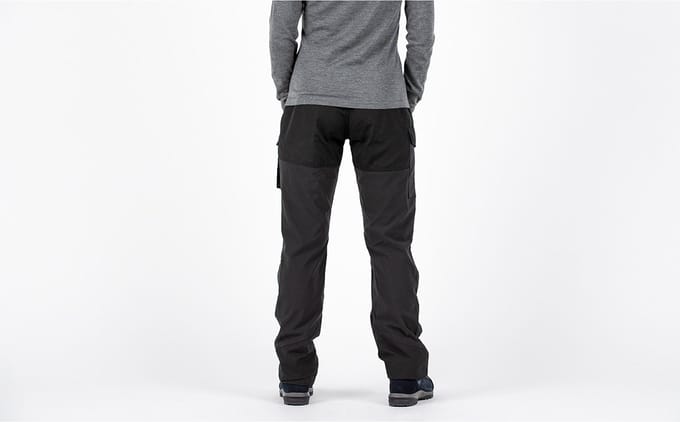 Fjallraven Nikka Curved W Dames Wandelbroek Dark Navy 36