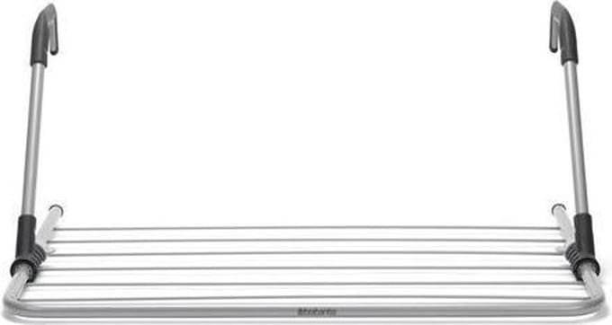 Brabantia Hangend Droogrek - Inklapbaar Wasrek- 4.5m - Metallic Grey