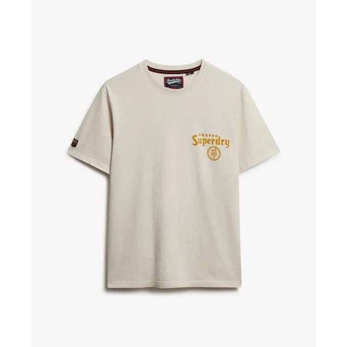 Superdry - Tokyo Narrative Losse T-shirt - Heren - T-shirts