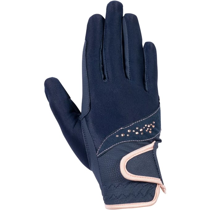 Rijhandschoenen HKM Rosegold Glamour