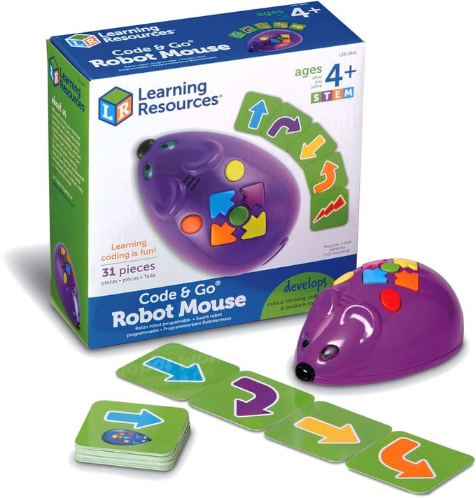 Learning Resources Code & GoÂ® - Robotmuis (4+) - 4+