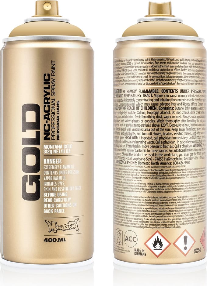 Montana GOLD G8020 Sahara Beige spuitbus 400ml