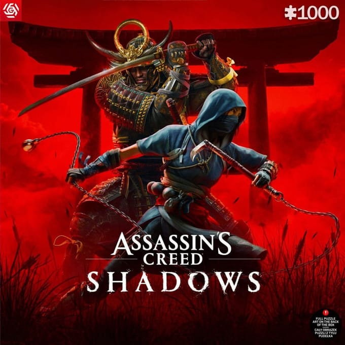 Good Loot - Gaming Puzzle: Assassin's Creed Shadows Naoe & Yasuke (1000 pieces) - Puzzel